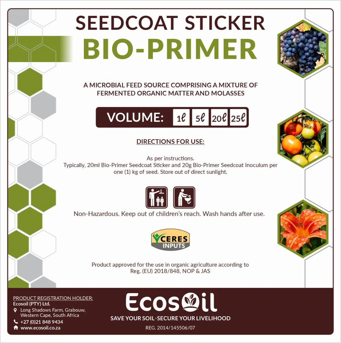 Bio-Primer Saad­behandeling-produkverpakking