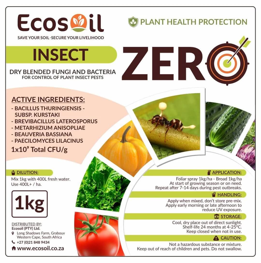 Insect Zero-produkverpakking