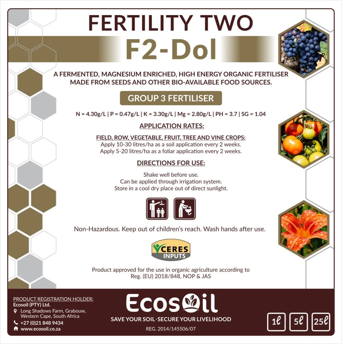 F2-Dol – Magnesium Enriched-produkverpakking
